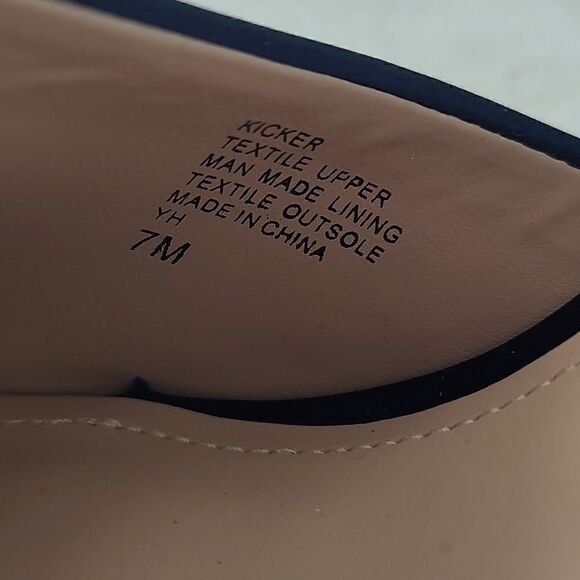 Charles by Charles David Sapphire Blue Kicker Slides Size 7 - Picture 8 of 11